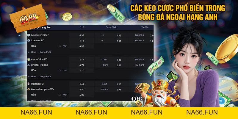 Bóng Đá Ngoại Hạng Anh - Cá Cược Không Giới Hạn Tại QH88