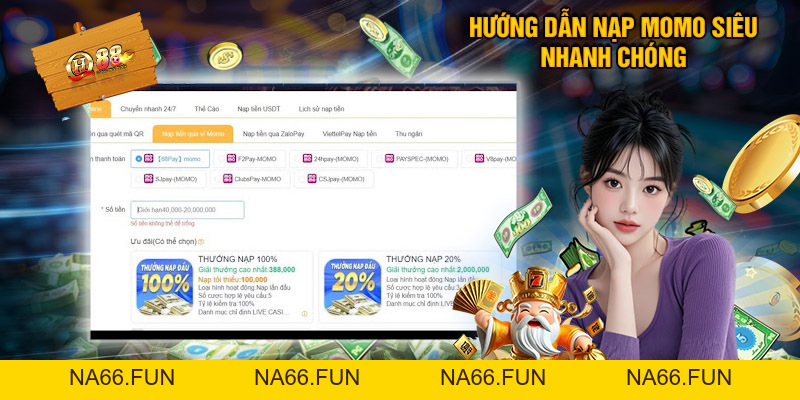 Hướng Dẫn Nạp MoMo - Tại QH88 Thành Công 100%